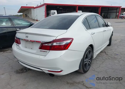 2017 Honda Accord Sport из США, поврежденный, VIN 1HGCR2F51HA272226